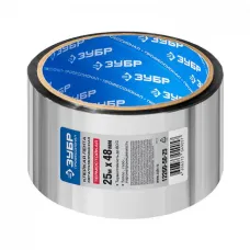 Лента клеящая Зубр 12260-50-25 металлизированная 48 мм 25 м