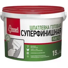 Шпатлевка полимерная Старатели Суперфинишная 15 кг