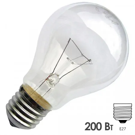 Лампа 200 Вт Е27 Лампа 200 Вт Е27