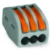 Клеммник WAGO 3 х 0,08-4 мм2 32A Cu