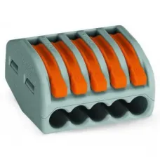 Клеммник WAGO 5 х 0,08-4 мм2 32A Cu