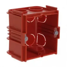 Установочная коробка Legrand Batibox 71х71х40 однопостовая в бетон/кирпич