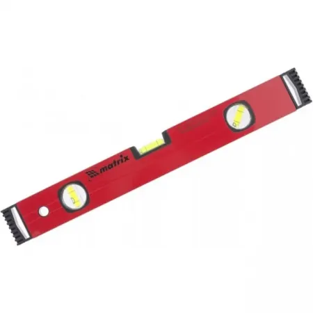 Уровень MATRIX алюминиевый, 1000 мм, 3 глазка Уровень MATRIX алюминиевый, 1000 мм, 3 глазка