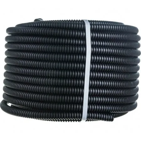 Труба гофрированная d 25 ПНД черная с зондом 100м