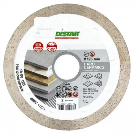 Диск алмазный по керамограниту 230х1,6х10х25,4 Distar Hard Ceramics 5D 11120048017 Диск алмазный по керамограниту 230х1,6х10х25,4 Distar Hard Ceramics 5D 11120048017