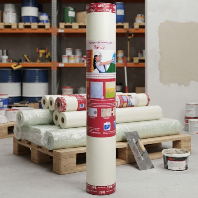 Малярный стеклохолст Oscar Wellton W45 1x50 м 45 г/м2
