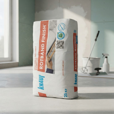 Шпатлевка финишная гипсовая Knauf Ротбанд Финиш 25 кг