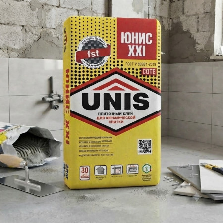 Клей для плитки Unis ХХI 25 кг