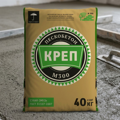 Пескобетон М-300 Креп 40кг 