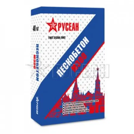 Пескобетон Русеан М-300 40 кг Пескобетон Русеан М-300 40 кг