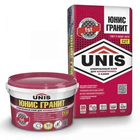 Клей для плитки Unis Гранит 25 кг