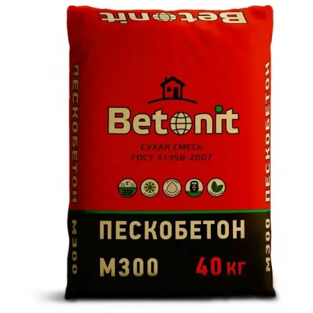 Пескобетон М-300 Betonit, 40 кг