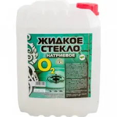 Жидкое стекло "О2" 10л