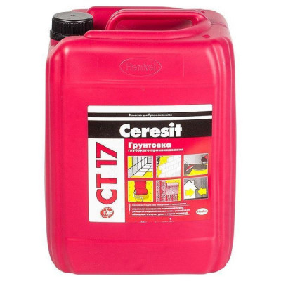 Грунтовка универсальная ЦЕРЕЗИТ CT 17 PRO 10 кг.