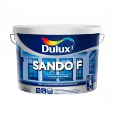 Глубокоматовая водно-дисперсионная краска для фасадных и цокольных поверхностей Dulux Sando F 2,5л