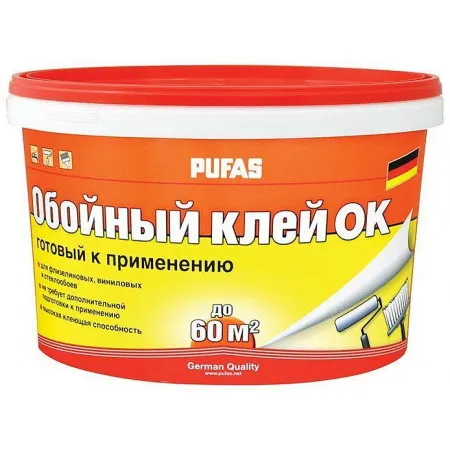ПУФАС клей готовый для стеклообоев (10кг)