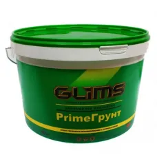 Грунтовка Glims PRIMEГРУНТ глубокого проникновения с антисептиком 10 кг