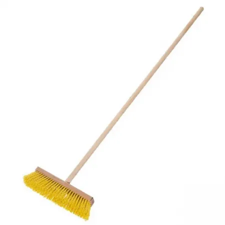 Щетка для пола деревянная 280 мм с черенком
