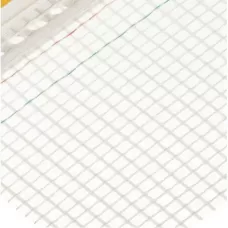 Профиль примыкания оконный самоклеящийся с сеткой 6 мм 2.4 м пластиковый