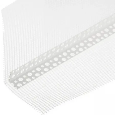 Профиль углозащитный с сеткой из стекловолокна 100х150 мм 3 м пластиковый Профиль углозащитный с сеткой из стекловолокна 100х150 мм 3 м пластиковый