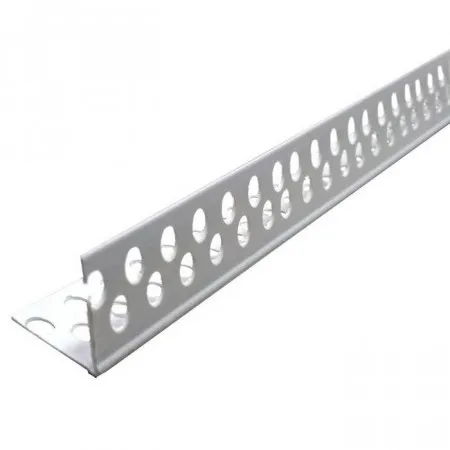 Профиль угловой ПВХ под штукатурку перфорированный 3000 мм