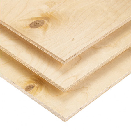 Фанера ФК 12 мм 1525х1525 сорт 4/4 нешлифованная НШ береза