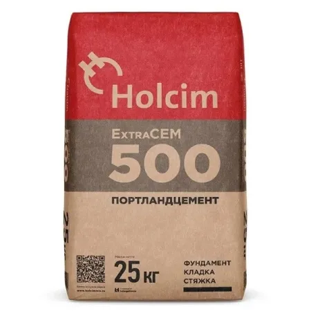 Цемент Holcim Extra М500 25 кг