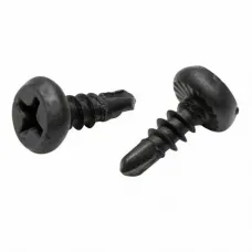 Саморезы 3,5х11 черные,сверло (1 кг)