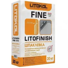  Шпатлевка Litokol Litofinish Fine Evo финишная серая 20 кг
