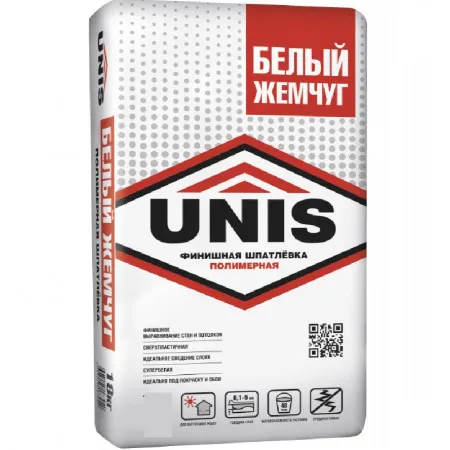 Шпатлевка полимерная Unis Polymer Finish высокопрочная 15 кг