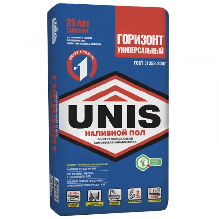 Пол наливной Unis Горизонт Универсальный 20 кг