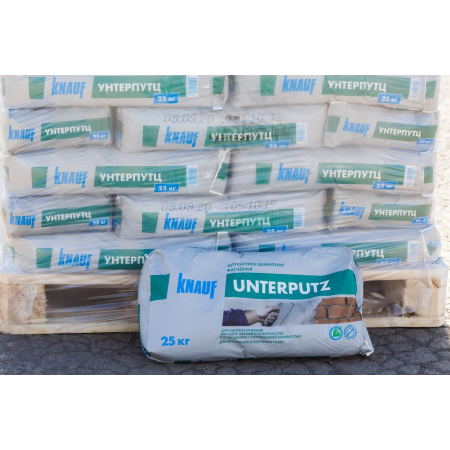 Штукатурка цементная фасадная Knauf Унтерпутц 25 кг