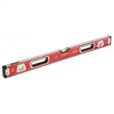  Уровень MATRIX алюминиевый магнитный, 600 мм, фрезерованный, 3 глазка