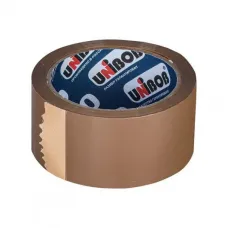 UNIBOB Скотч упаковочный коричневый 50 х намотка 55 м 66 6448