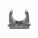 Крепеж-клипса для труб для прямого монтажа Промрукав серая в п д16 100 шт