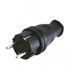 Вилка черная резиновая FAR F03W