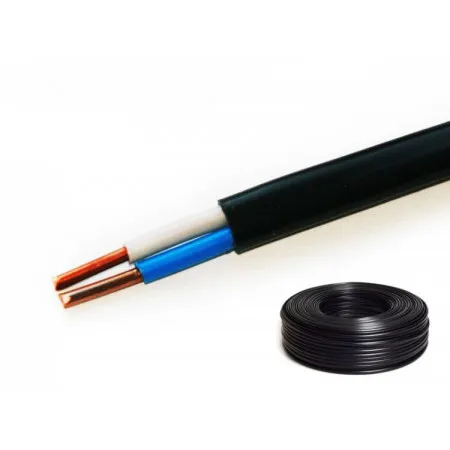 Кабель ВВГнг(А)-LS 2х2,5 плоский