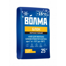 Клей для газобетона Волма Блок зимний 25 кг