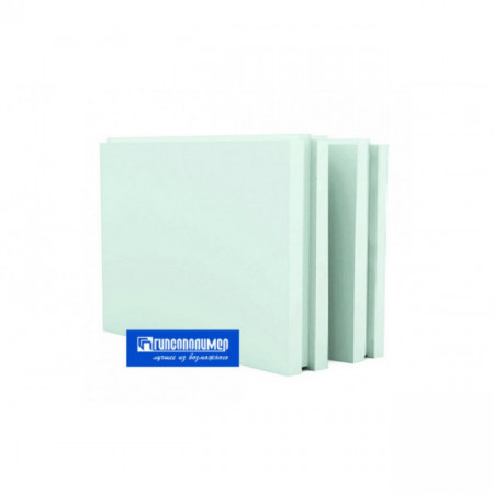 Пазогребневая плита Гипсополимер влагостойкая 667х500х80 мм