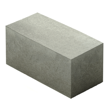Полнотелый стеновой блок,390x190x188 Полнотелый стеновой блок,390x190x188