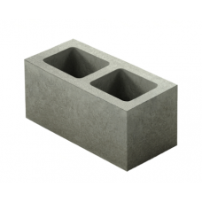 2-х пустотный стеновой блок,390x190x188