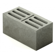 7-ми щелевой стеновой блок,390x190x188