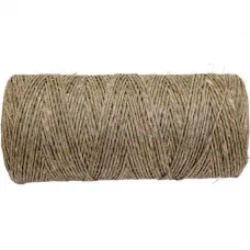 Банковский шнур INFORMAT льняной, 1,5мм, 300м, 400гр, полиров. TC-500