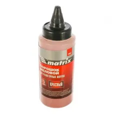 Красный меловой порошок для разметочных шнуров 115 г MATRIX 84858