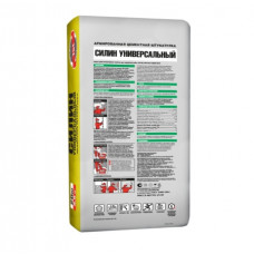 Штукатурка цементная Unis Силин армированная универсальная 25 кг