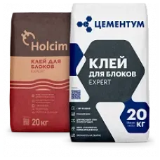 Клей монтажный для блоков Holcim 20 кг