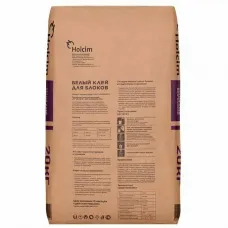 Клей монтажный для блоков Holcim 20 кг